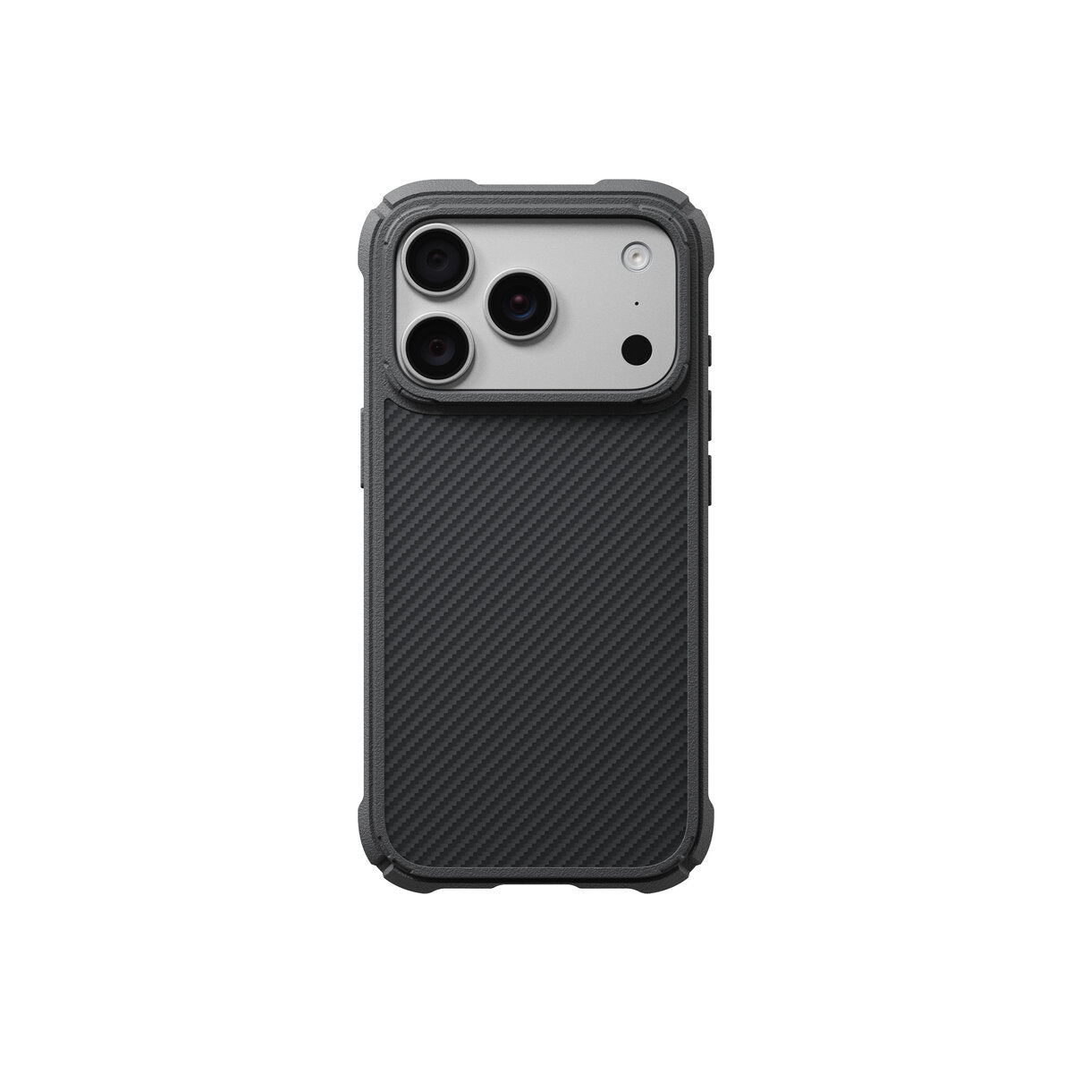 Kryt pro iPhone 18 Pro Pitaka Cairn Case - černý/šedý