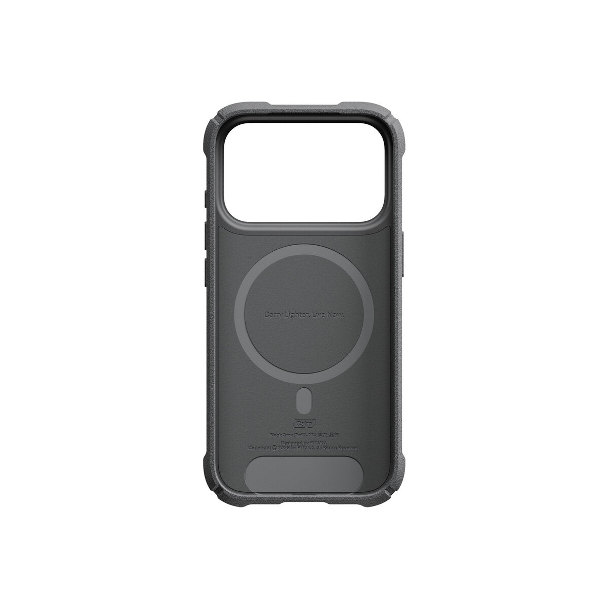 Kryt pro iPhone 18 Pro Pitaka Cairn Case - černý/šedý