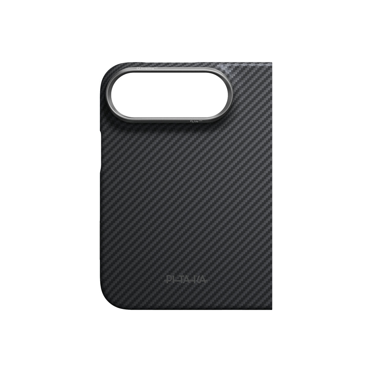 Kryt pro iPhone Duo Pitaka Edge Case (Zadní kryt) - černý/šedý