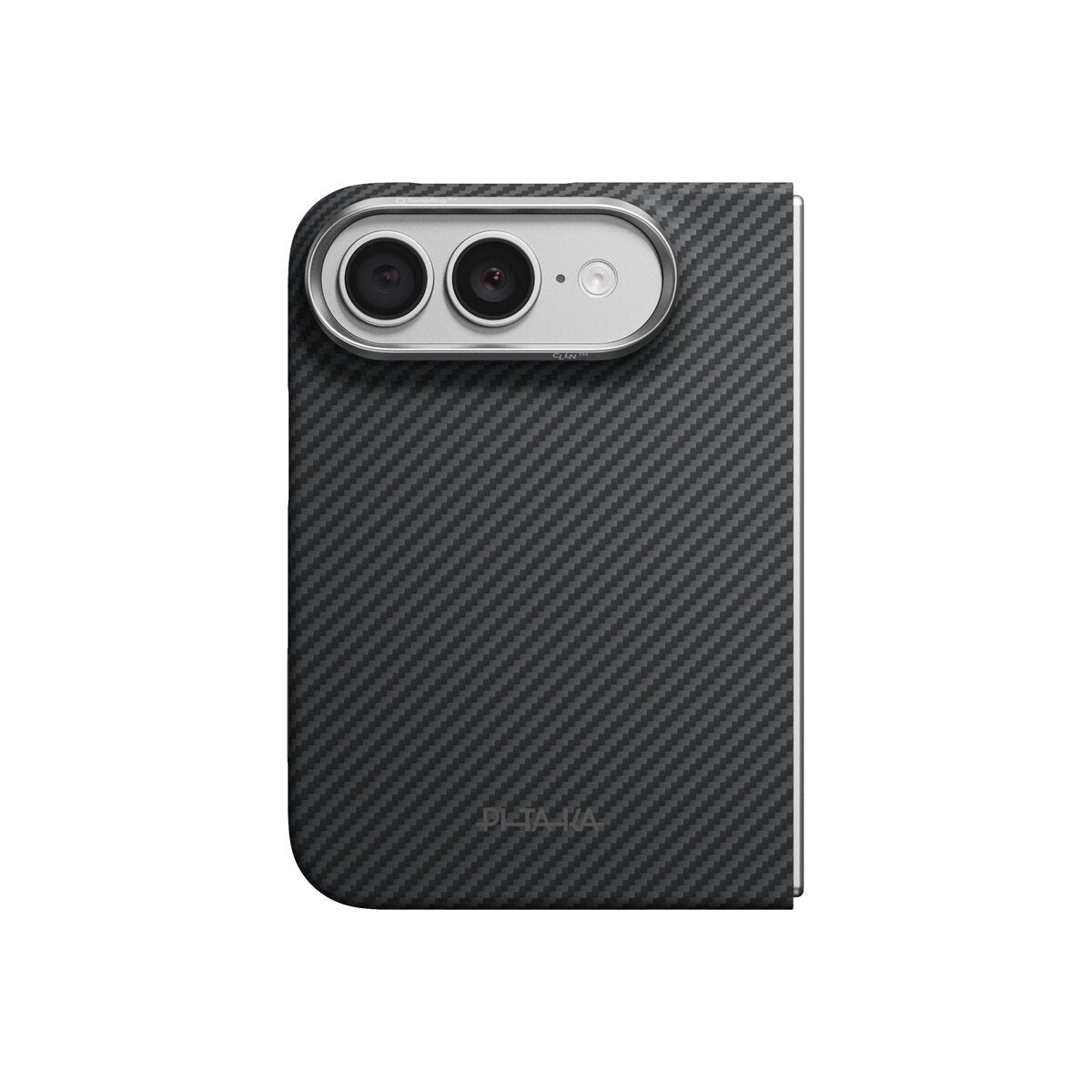 Kryt pro iPhone Duo Pitaka Edge Case (Zadní kryt) - černý/šedý