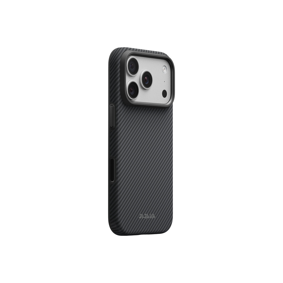 Kryt pro iPhone 18 Pro Pitaka Summa Case - černý/šedý