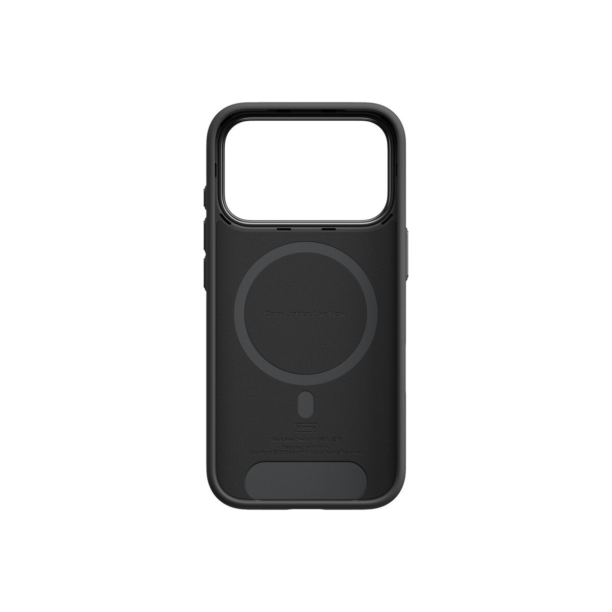 Kryt pro iPhone 18 Pro Pitaka Summa Case - černý/šedý