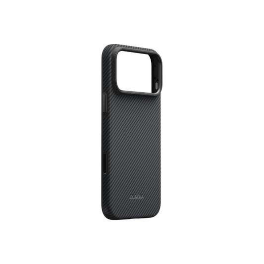 Kryt pro iPhone 18 Pro Max Pitaka Summa Case - černý/šedý