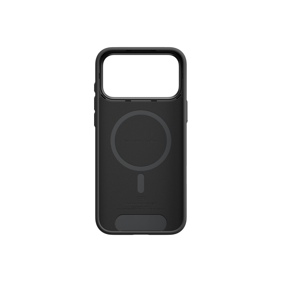 Kryt pro iPhone 18 Pro Max Pitaka Summa Case - černý/šedý