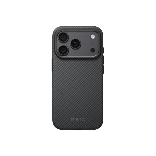 Kryt pro iPhone 18 Pro Max Pitaka Summa Case - černý/šedý