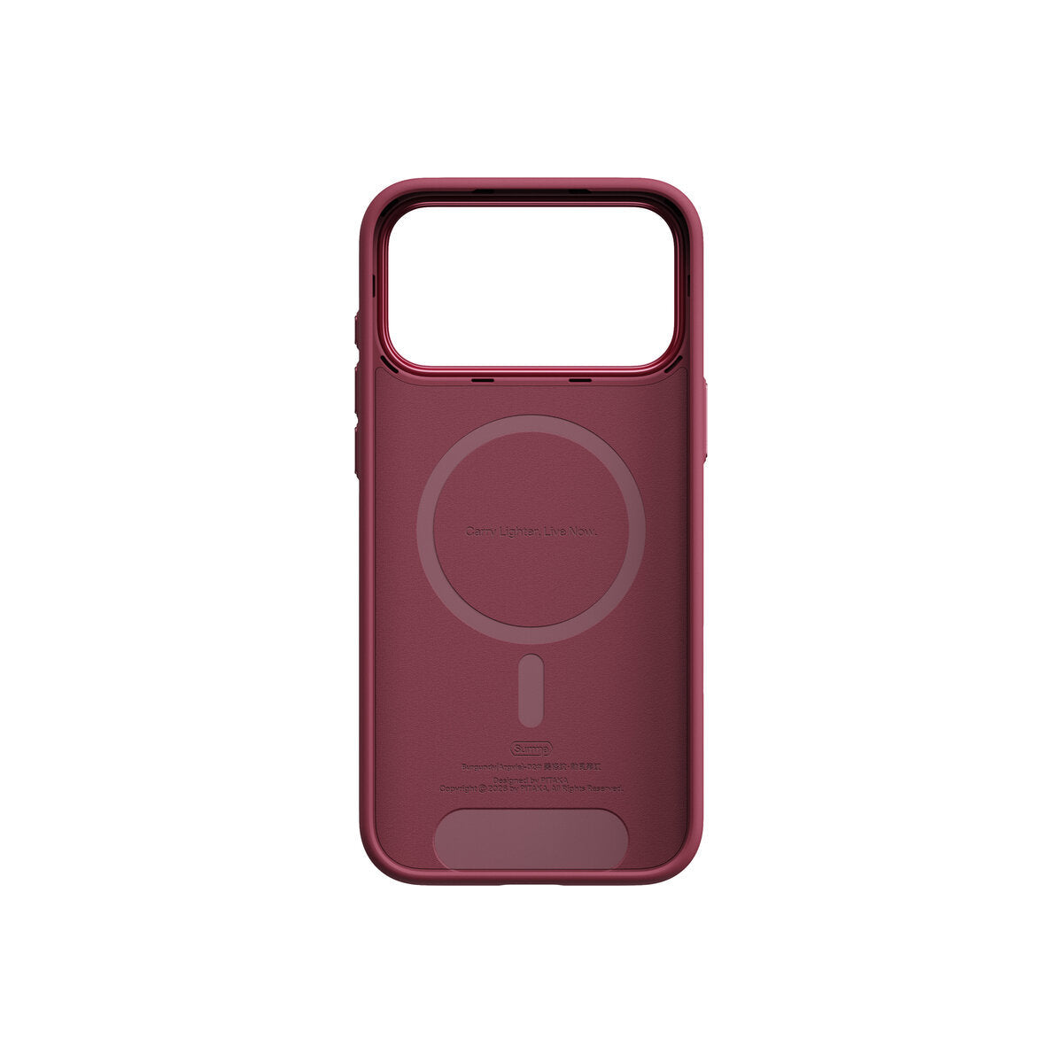 Kryt pro iPhone 18 Pro Max Pitaka Summa Case Argyle - burgundy - iSTYLE.cz