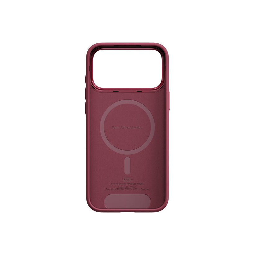 Kryt pro iPhone 18 Pro Max Pitaka Summa Case Argyle - burgundy - iSTYLE.cz