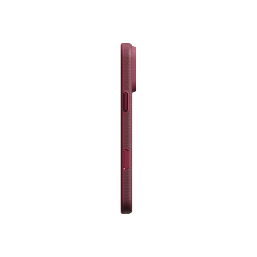 Kryt pro iPhone 18 Pro Max Pitaka Summa Case Argyle - burgundy - iSTYLE.cz