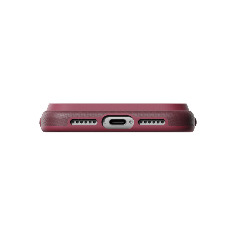Kryt pro iPhone 18 Pro Max Pitaka Summa Case Argyle - burgundy - iSTYLE.cz