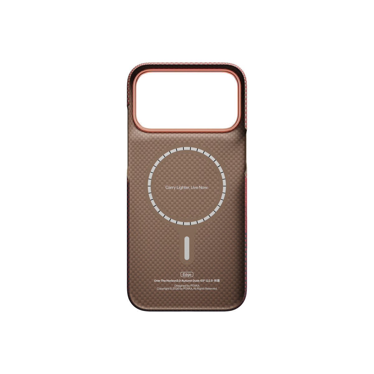 Kryt pro iPhone 18 Pro Max Pitaka Edge Case - over the horizon - autumn dusk