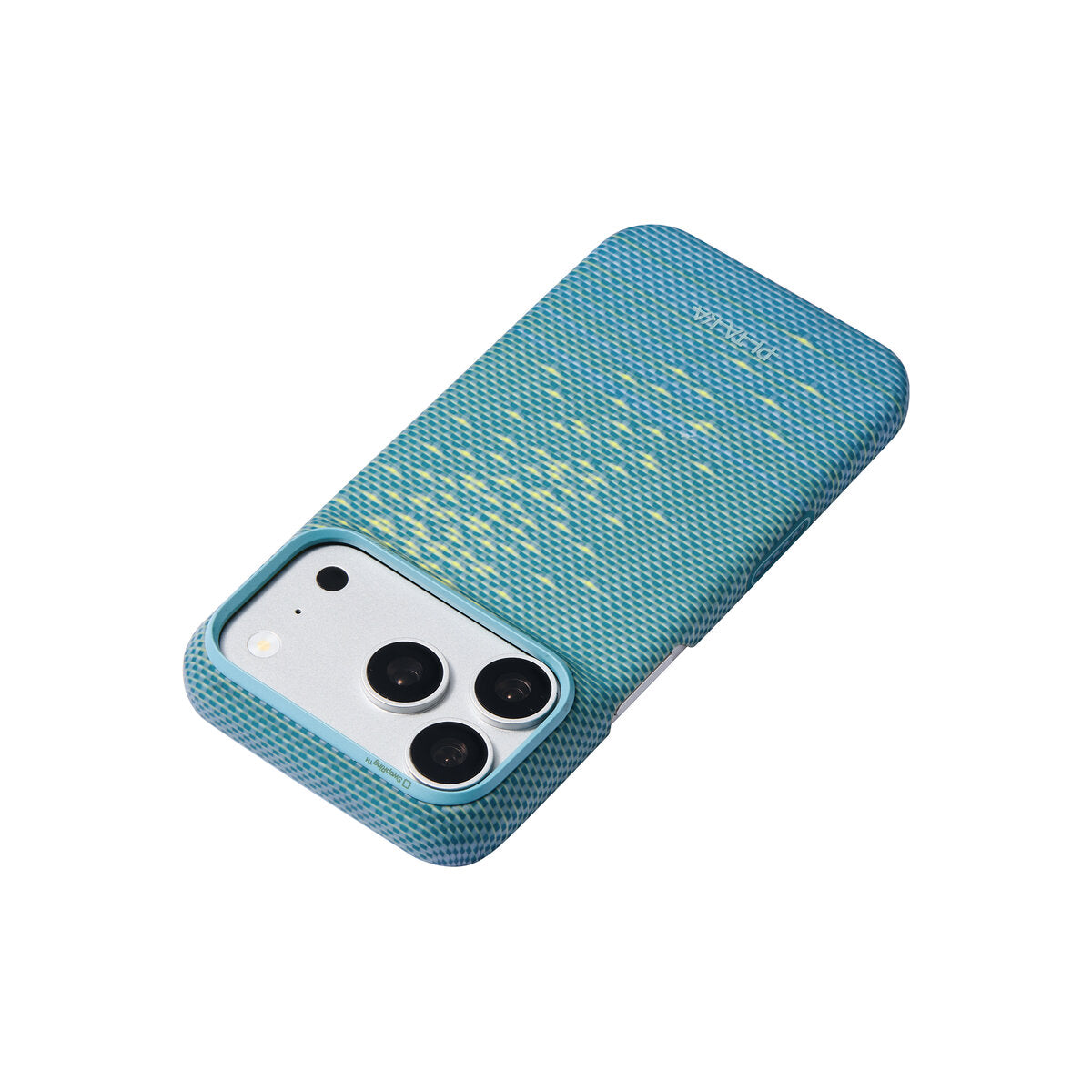 Kryt pro iPhone 18 Pro Pitaka Edge Case - modrý