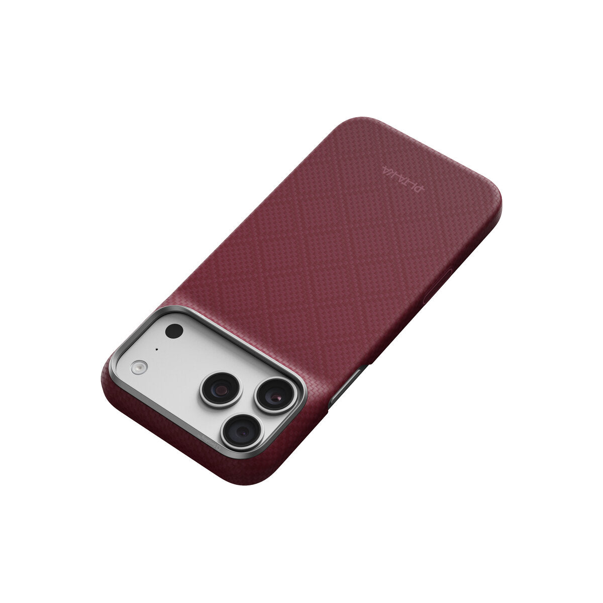 Kryt pro iPhone 18 Pro Max Pitaka Edge Case Argyle - burgundy