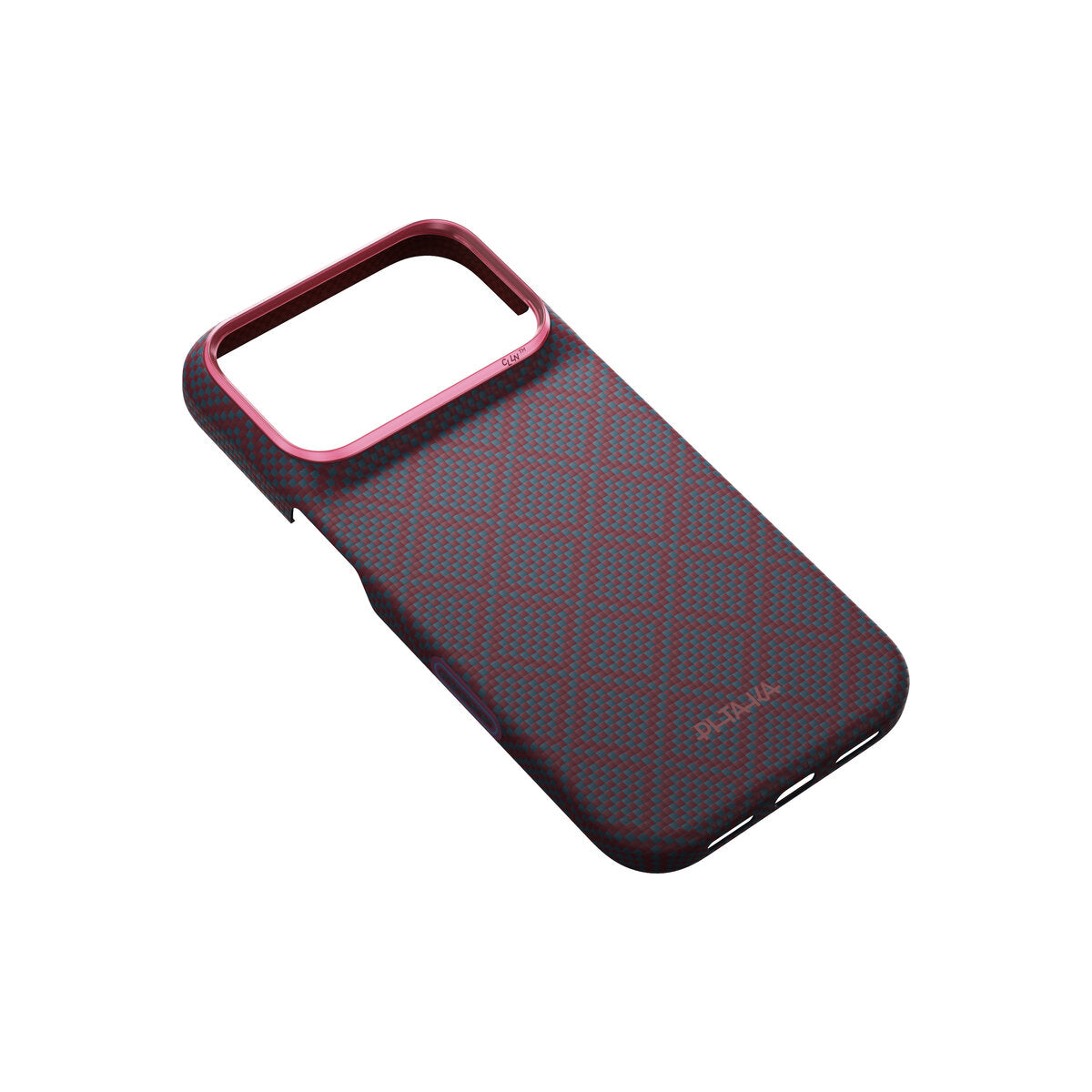 Kryt pro iPhone 18 Pro Pitaka Edge Case Argyle - blue's red