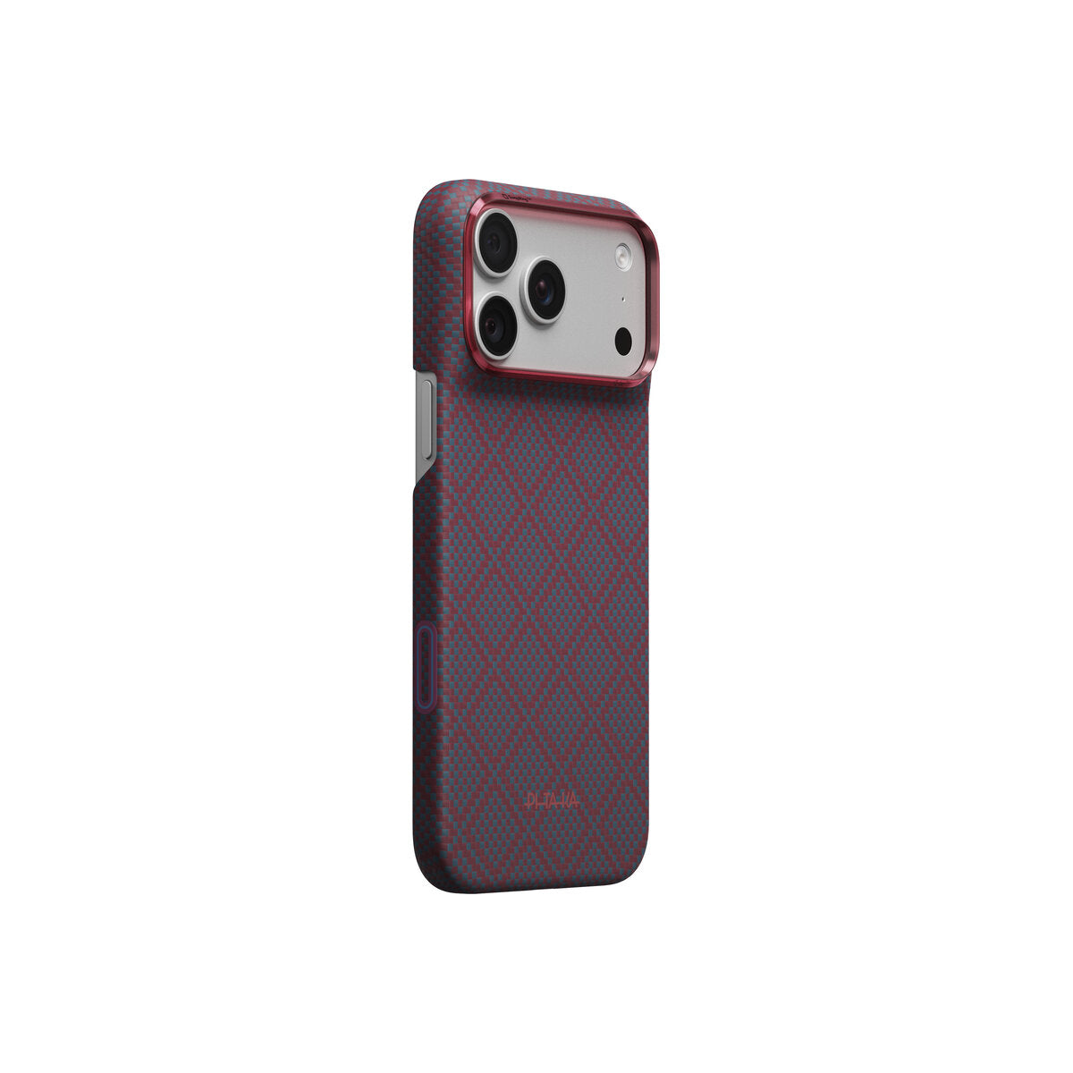 Kryt pro iPhone 18 Pro Max Pitaka Edge Case Argyle - blue's red