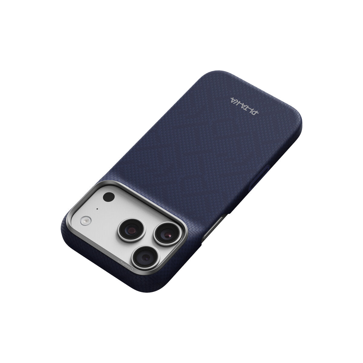 Kryt pro iPhone 18 Pro Pitaka Edge Case PTK Weaving - sapphire blue