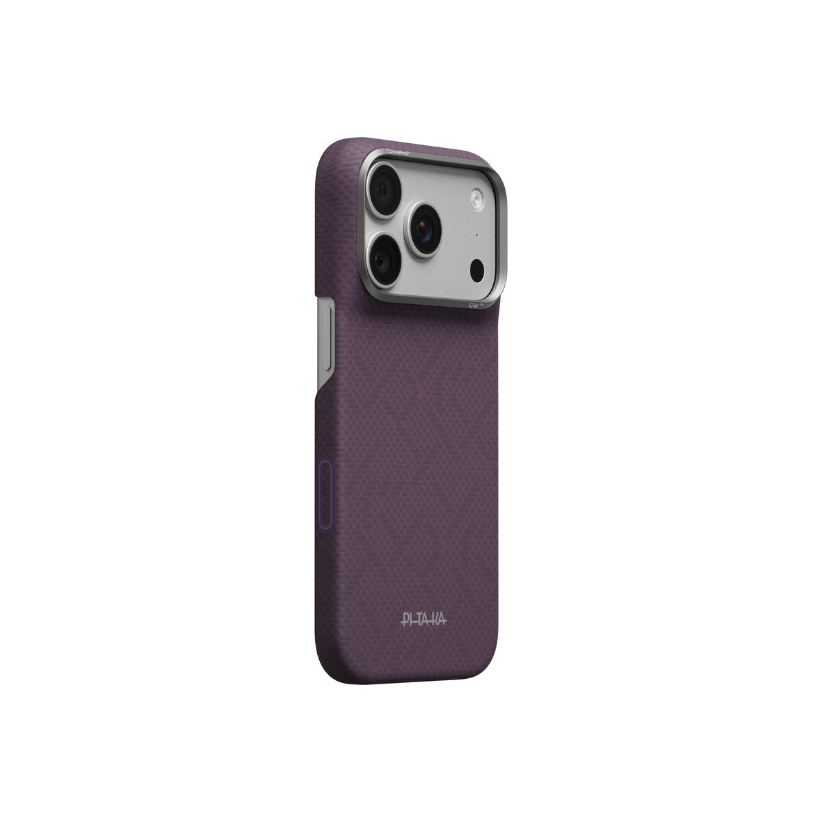 Kryt pro iPhone 18 Pro Pitaka Edge Case PTK Weaving - charoite purple