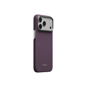 Kryt pro iPhone 18 Pro Max Pitaka Edge Case PTK Weaving - charoite purple