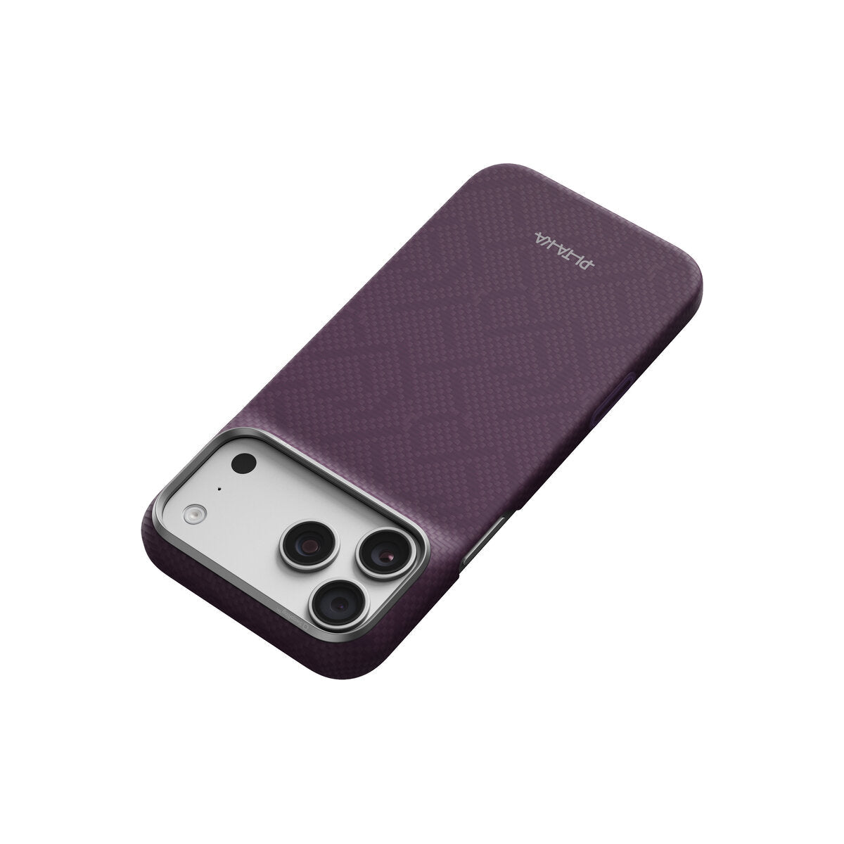 Kryt pro iPhone 18 Pro Max Pitaka Edge Case PTK Weaving - charoite purple