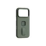 Kryt s poutkem pro iPhone 18 Pro Peak Design Everyday Case SlimLink - šalvějově zelený