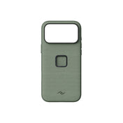 Kryt pro iPhone 18 Pro Max Peak Design Everyday Case SlimLink - šalvějově zelený