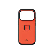 Kryt pro iPhone 18 Pro Peak Design Mobile GNAR Case - korálově oranžový