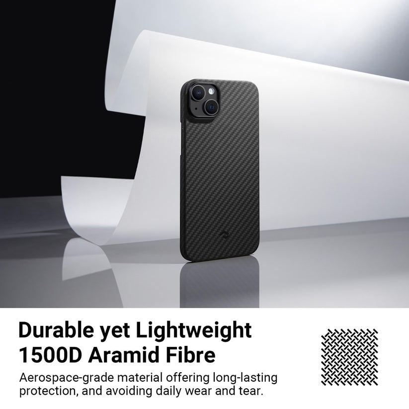 Kryt na iPhone 14 Plus Pitaka MagEZ 3 1500D - černý - iSTYLE CZ