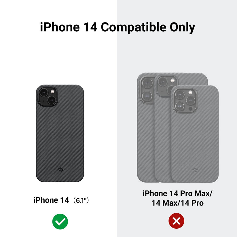 Kryt na iPhone 14 Plus Pitaka MagEZ 3 1500D - černý - iSTYLE CZ