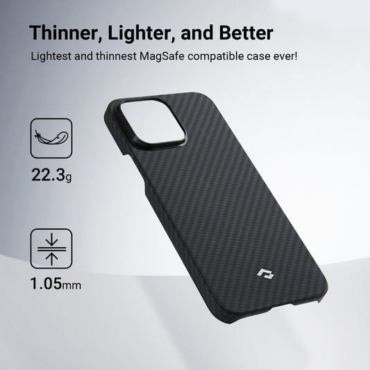 Kryt na iPhone 14 Pro Pitaka MagEZ 3 1500D - černý - iSTYLE CZ