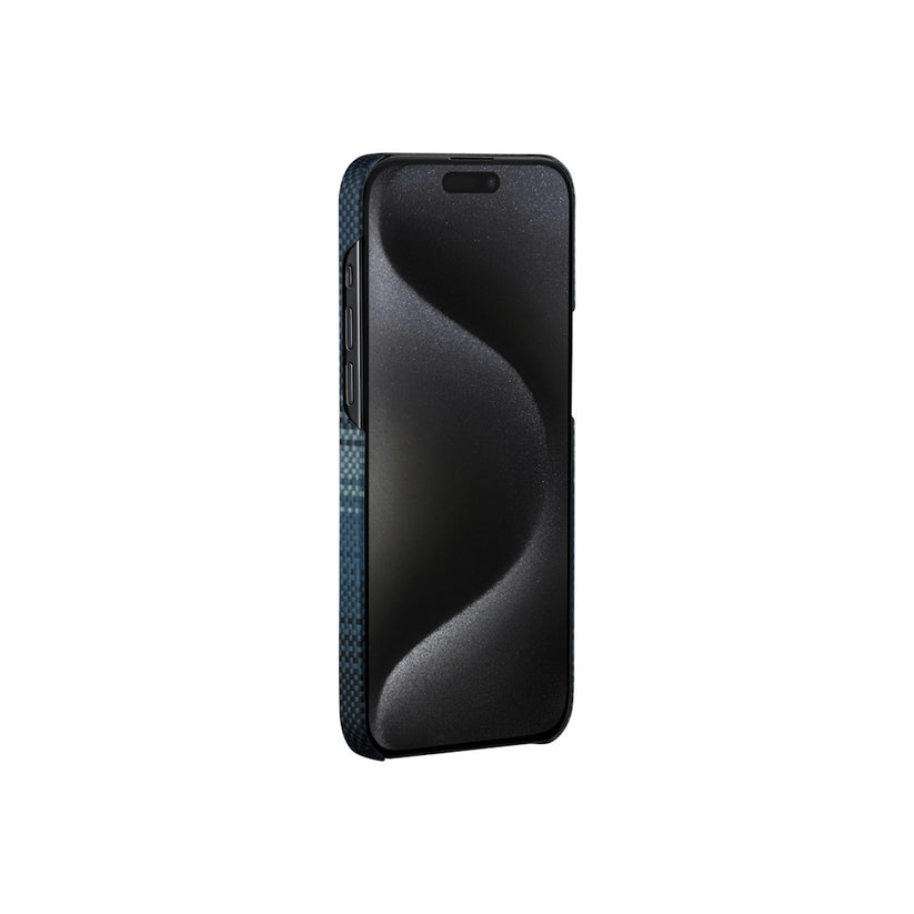Kryt pro iPhone 15 Pro Pitaka MagEZ Case 5 - modrý - iSTYLE CZ