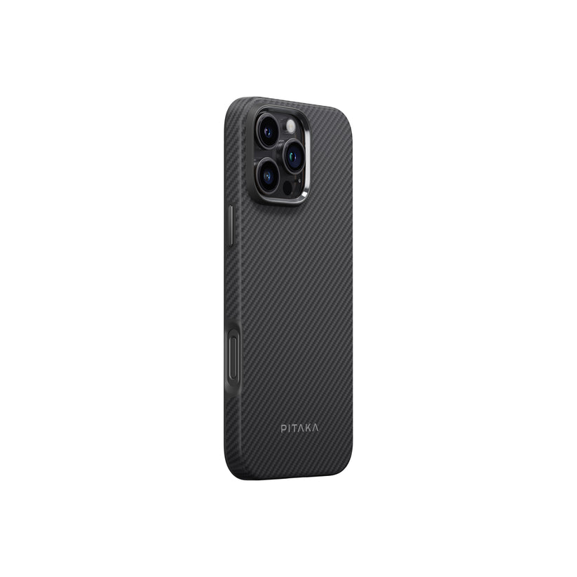 Kryt pro iPhone 16 Pro Pitaka Military-Grade Protective Case - černý - iSTYLE CZ