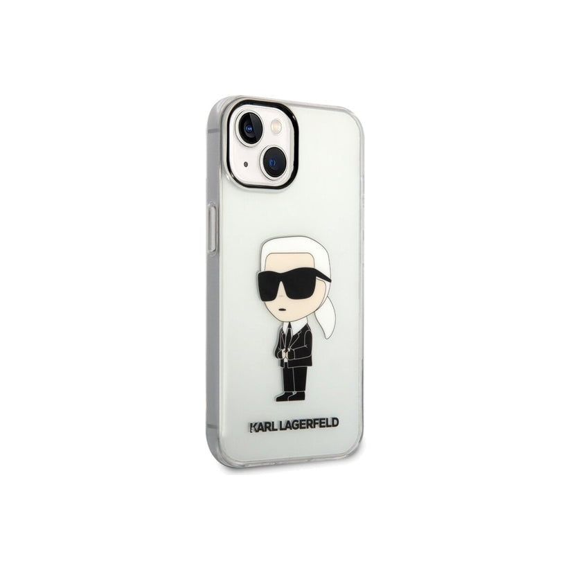 Kryt pro iPhone 14 Plus Karl Lagerfeld IML Ikonik NFT - průhledný - iSTYLE CZ