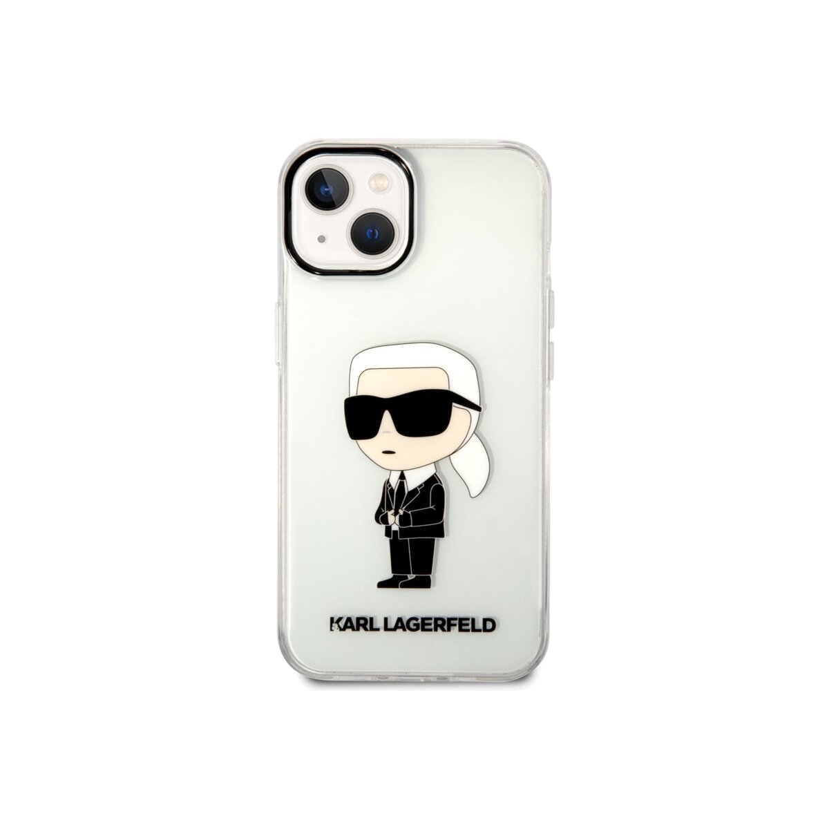 Kryt pro iPhone 14 Plus Karl Lagerfeld IML Ikonik NFT - průhledný - iSTYLE CZ