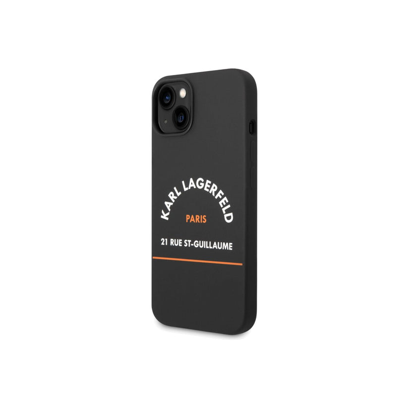 Kryt pro iPhone 14 Plus Karl Lagerfeld Rue St Guillaume - černý - iSTYLE CZ