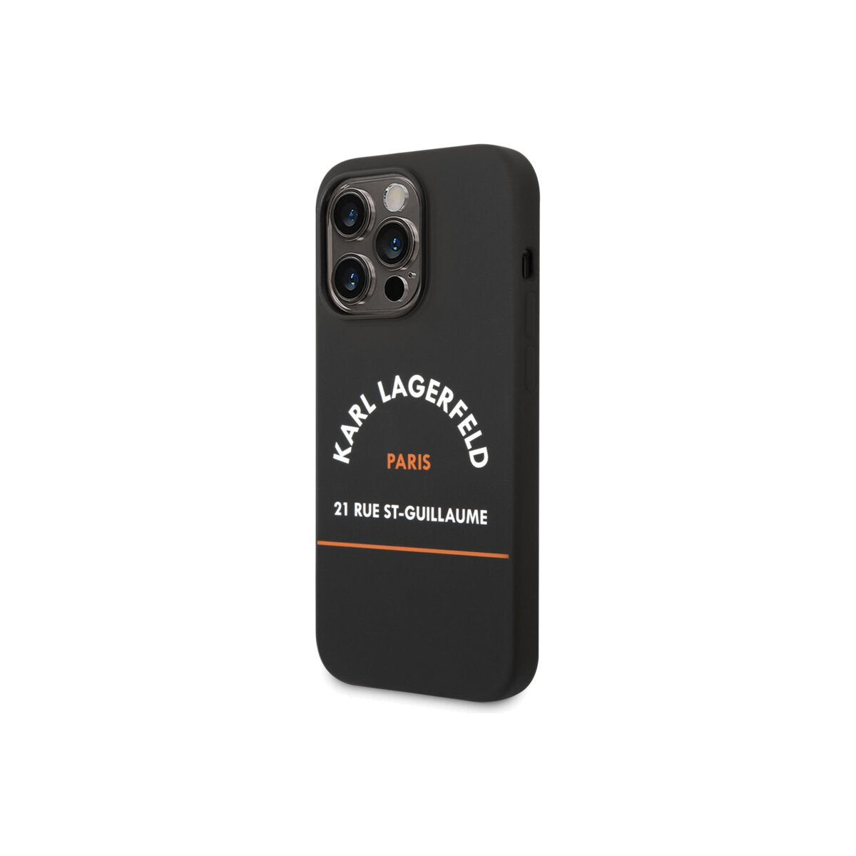 Kryt pro iPhone 14 Pro Max Karl Lagerfeld Rue St Guillaume - černý - iSTYLE CZ