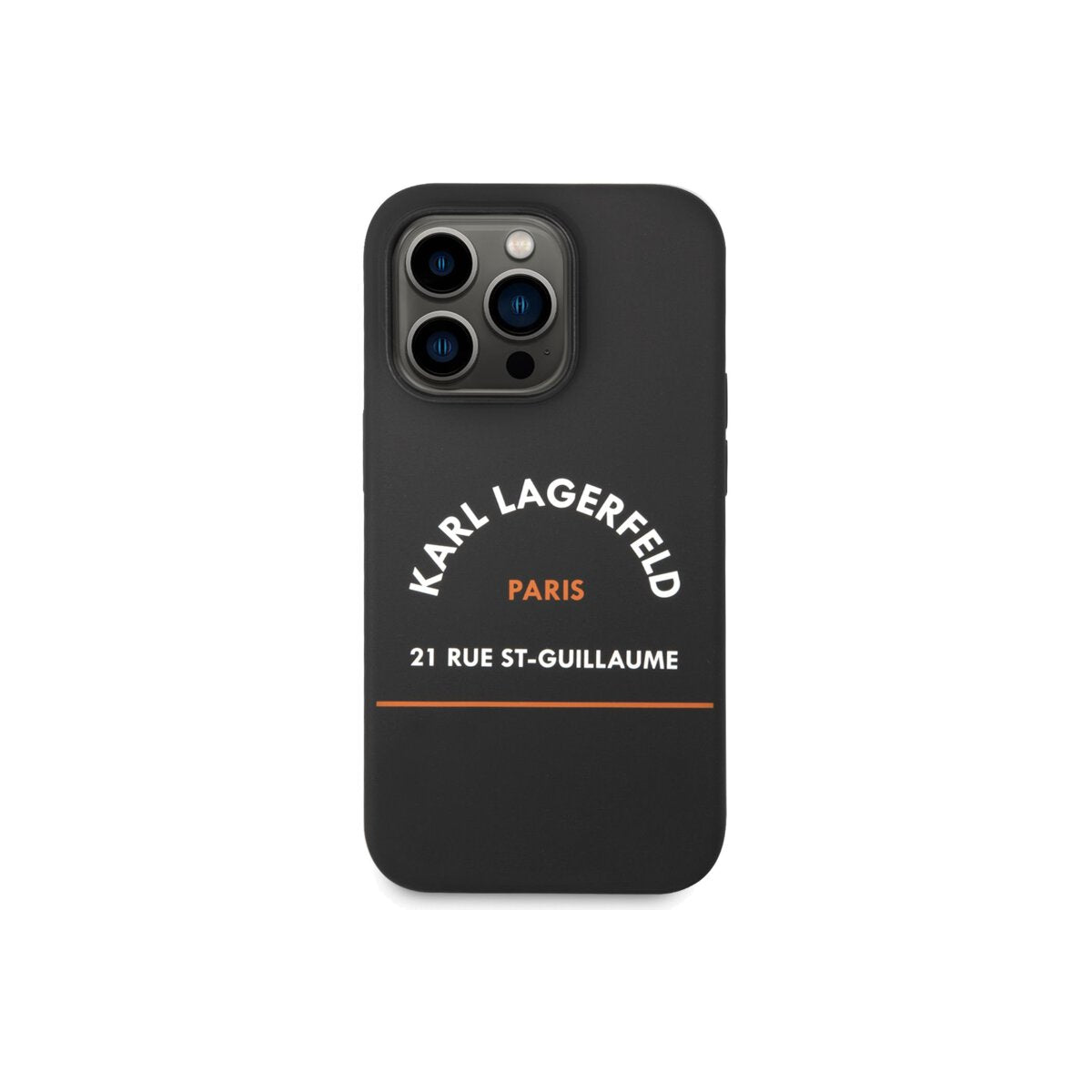 Kryt pro iPhone 14 Pro Max Karl Lagerfeld Rue St Guillaume - černý - iSTYLE CZ