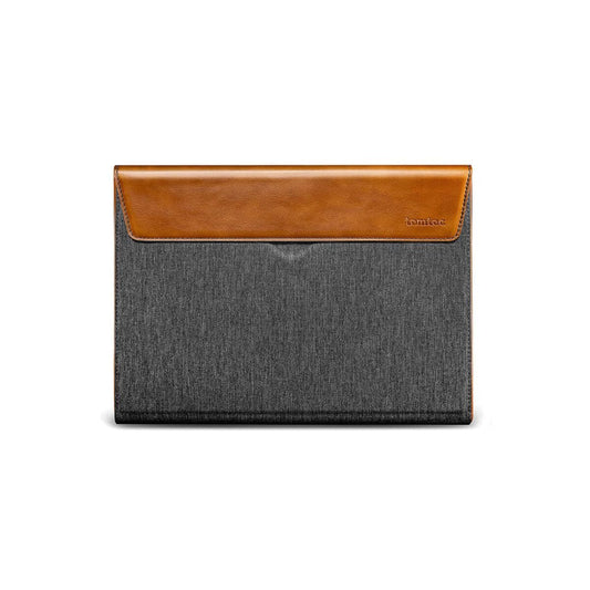 Prémiový obal tomtoc 16" MacBook Pro - šedý/koňakový - iSTYLE CZ