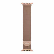 Kovový magnetický řemínek pro Apple Watch 38/40/41 mm LAUT Stainless steel loop - zlatý