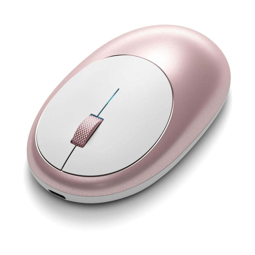 Ergonomická bezdrátová myš Satechi M1 - růžová - iSTYLE CZ