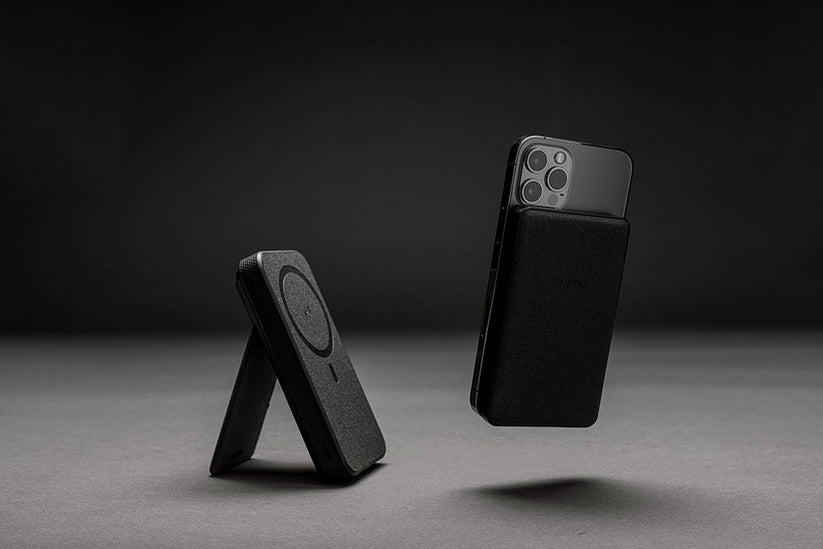 Powerbanka s integrovaným stojánkem Mophie Snap+ 10 000 mAh – černá - iSTYLE CZ