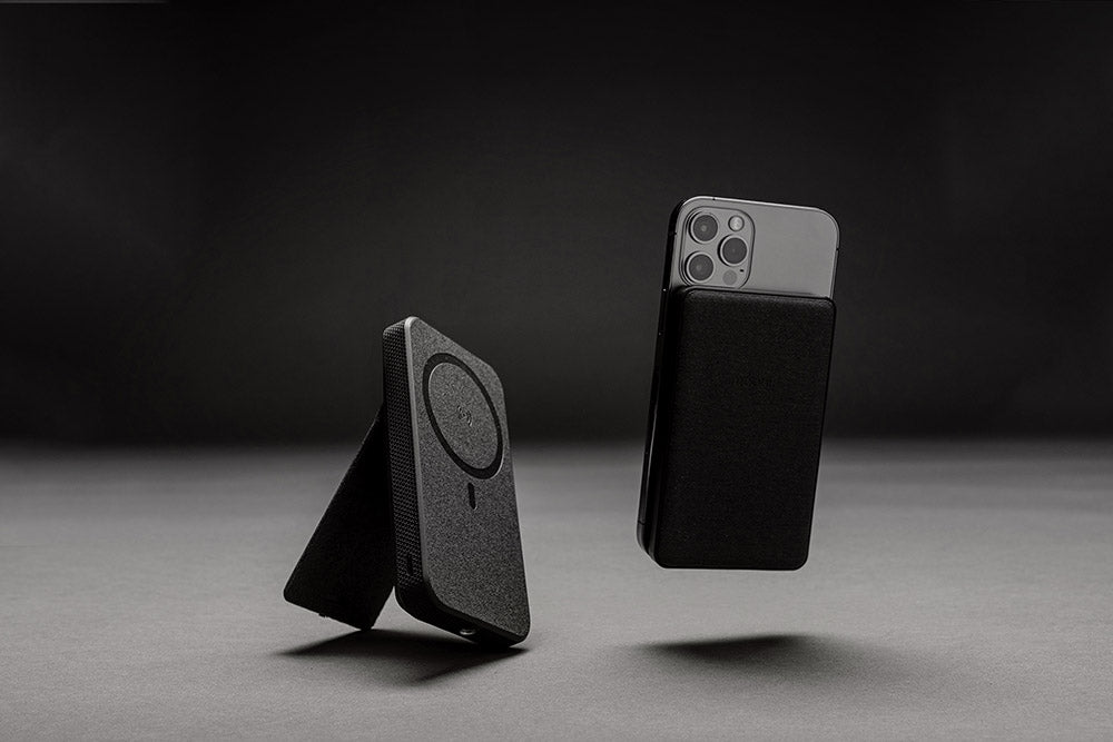 Powerbanka s integrovaným stojánkem Mophie Snap+ 10 000 mAh – černá - iSTYLE CZ
