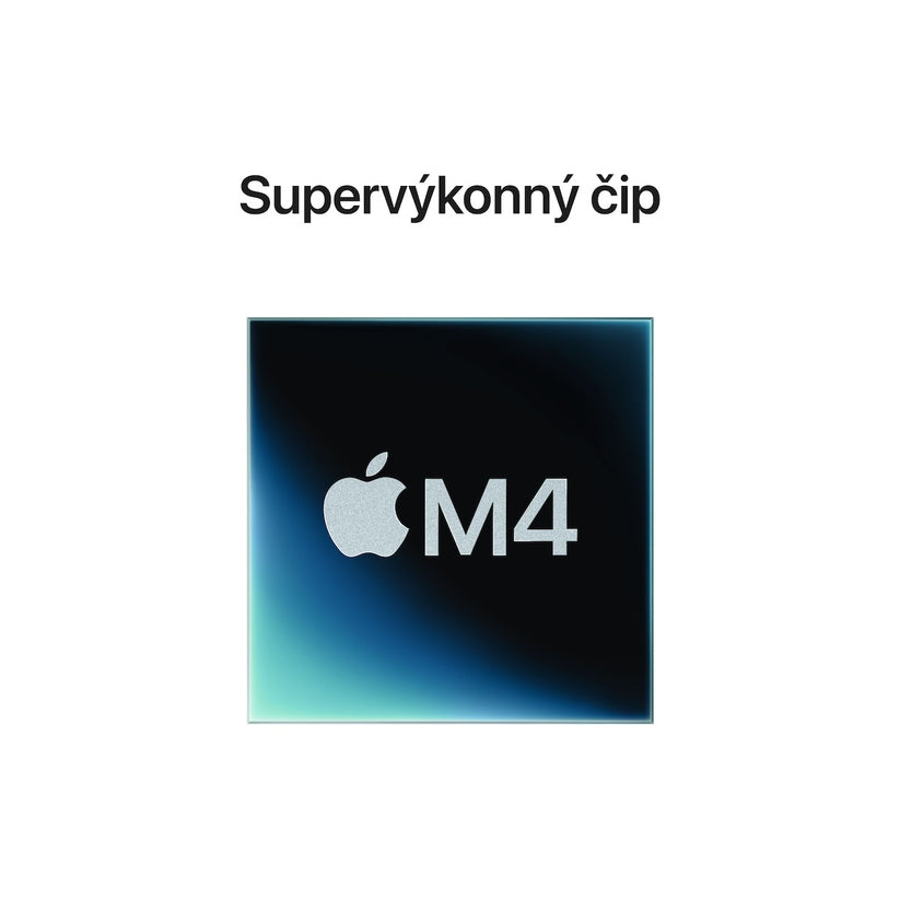 Mac mini, Apple M4 10jádrové CPU, 10jádrové GPU, 16GB, 256GB SSD - stříbrný (otevřený)