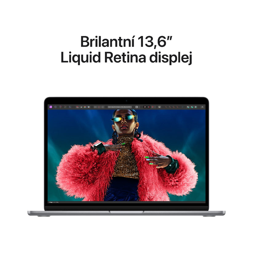 Apple MacBook Air 13,6", Apple M3 8jádrové CPU, 10jádrové GPU, 16GB, 512GB SSD, CZ - vesmírně šedý (otevřený) - iSTYLE CZ