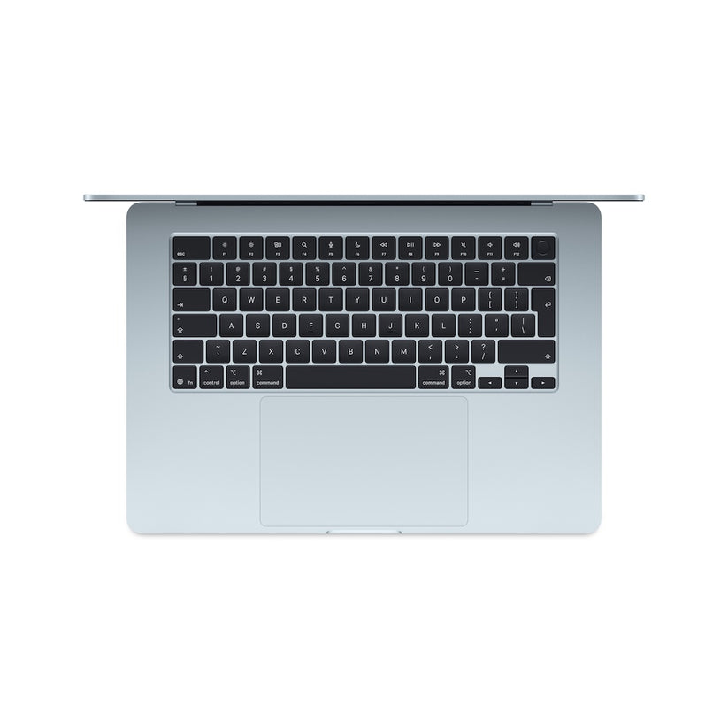 MacBook Air 15,3", Apple M4 10jádrové CPU, 10jádrové GPU, 16GB, 512GB SSD, CZ - blankytně modrý (otevřený) - iSTYLE CZ
