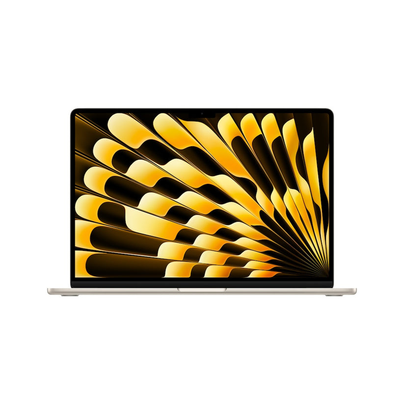 MacBook Air 15,3", Apple M4 10jádrové CPU, 10jádrové GPU, 16GB, 256GB SSD, CZ - hvězdně bílý (otevřený)