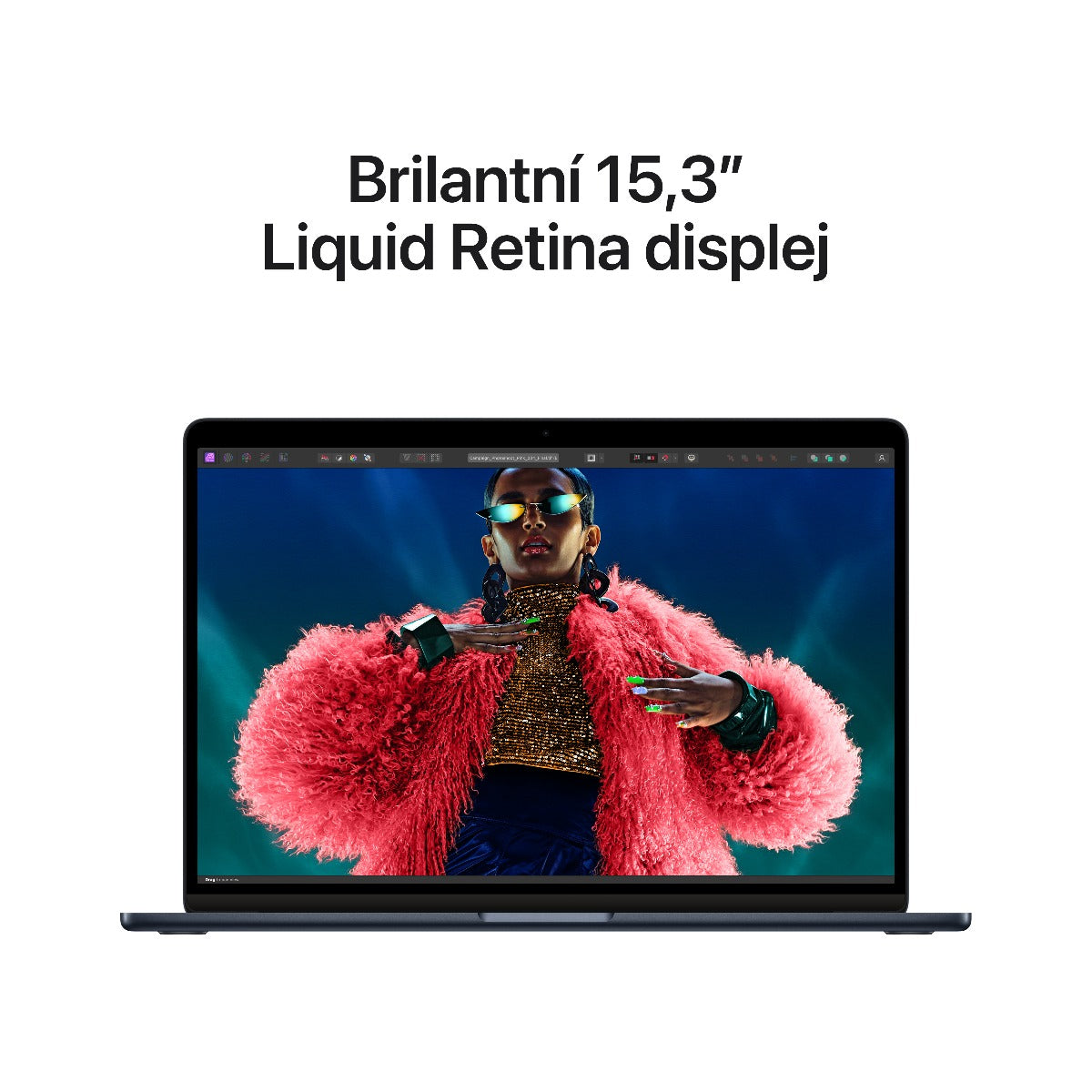 Apple MacBook Air 15,3", Apple M3 8jádrové CPU, 10jádrové GPU, 16GB, 512GB SSD, CZ - temně inkoustový (renovovaný) - iSTYLE CZ