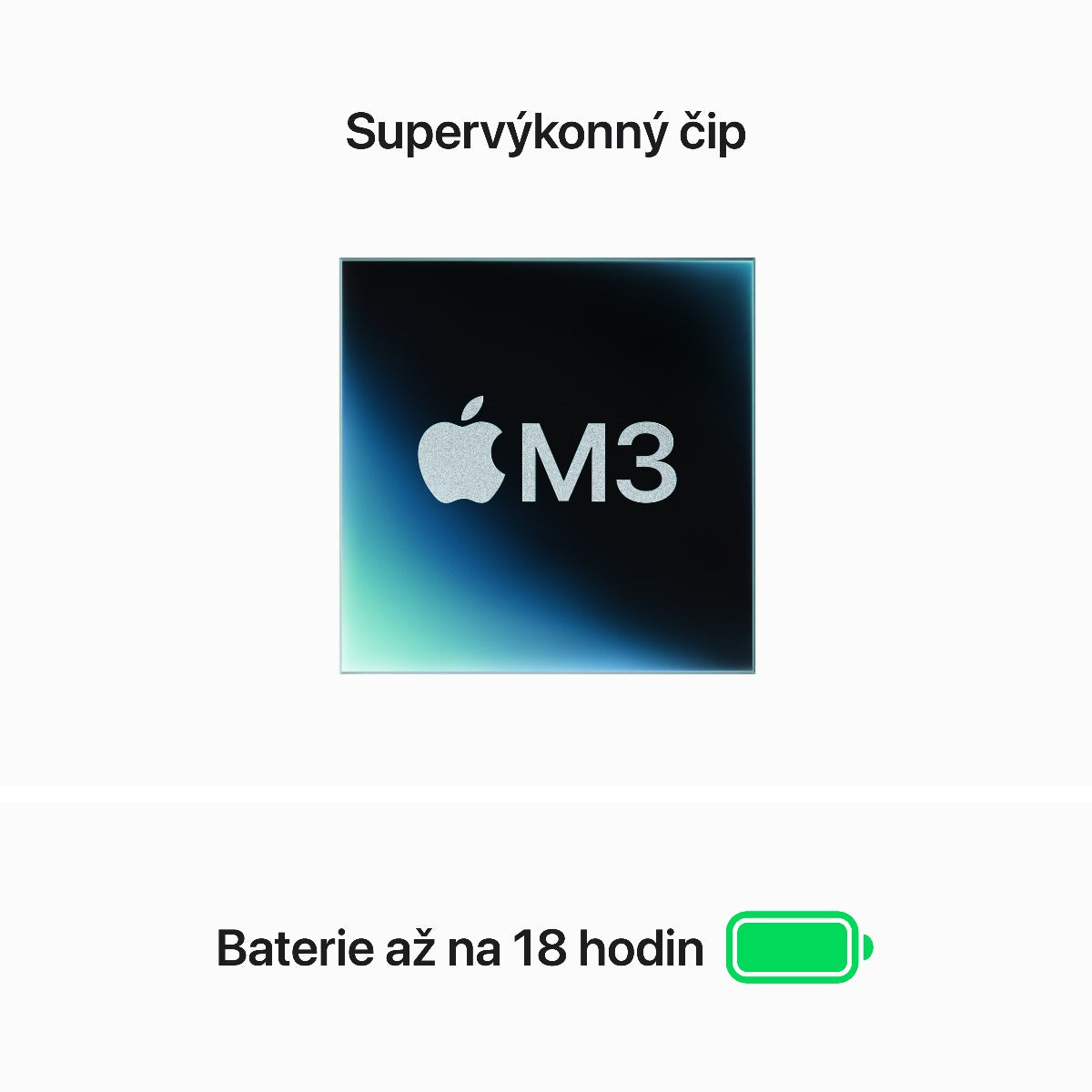 MacBook Air 15,3", Apple M3 8jádrové CPU, 10jádrové GPU, 16GB, 256GB SSD, CZ - vesmírně šedý (renovovaný) - iSTYLE.cz