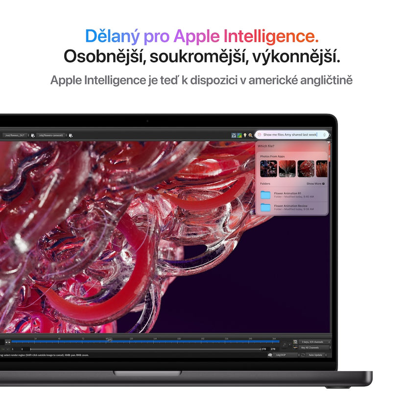Apple MacBook Pro 14,2", Apple M4 10jádrové CPU, 10jádrové GPU, 24GB, 1TB SSD, CZ - vesmírně černý (otevřený) - iSTYLE CZ