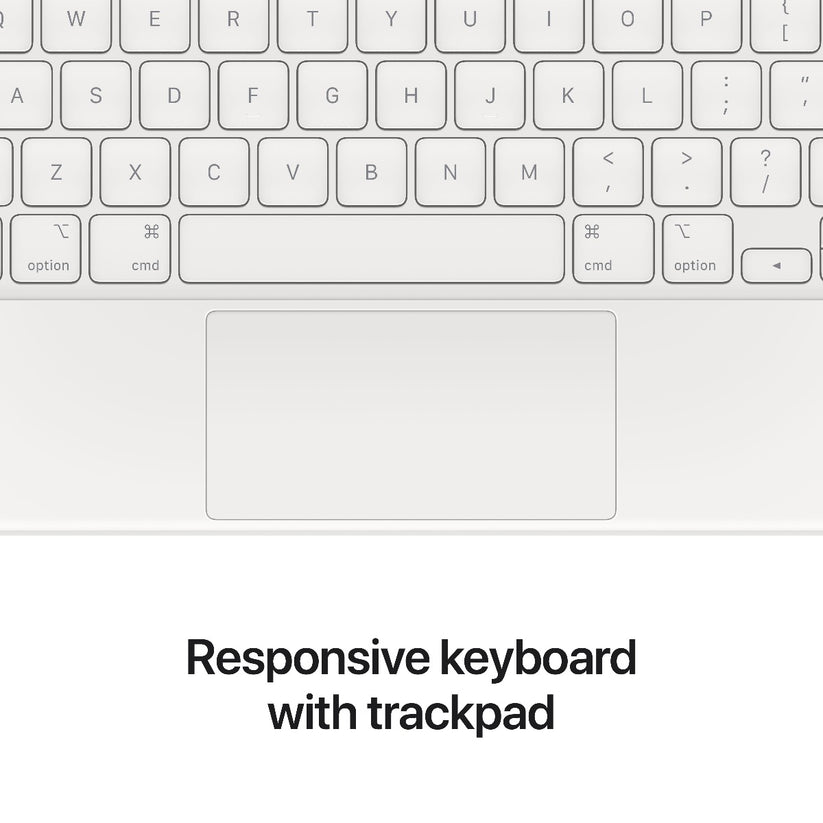 Apple Magic Keyboard k 13palcovému iPadu Air (M2) – český – bílý - iSTYLE CZ