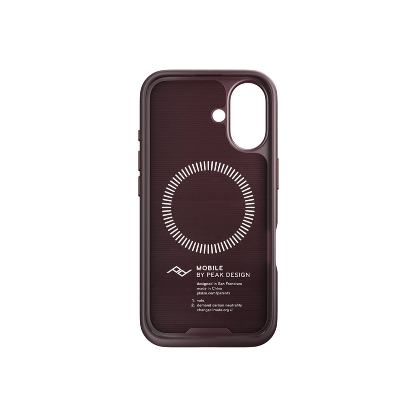Kryt pro iPhone 16 Peak Design Mobile Everyday Fabric Case - švestkově modrý - iSTYLE CZ