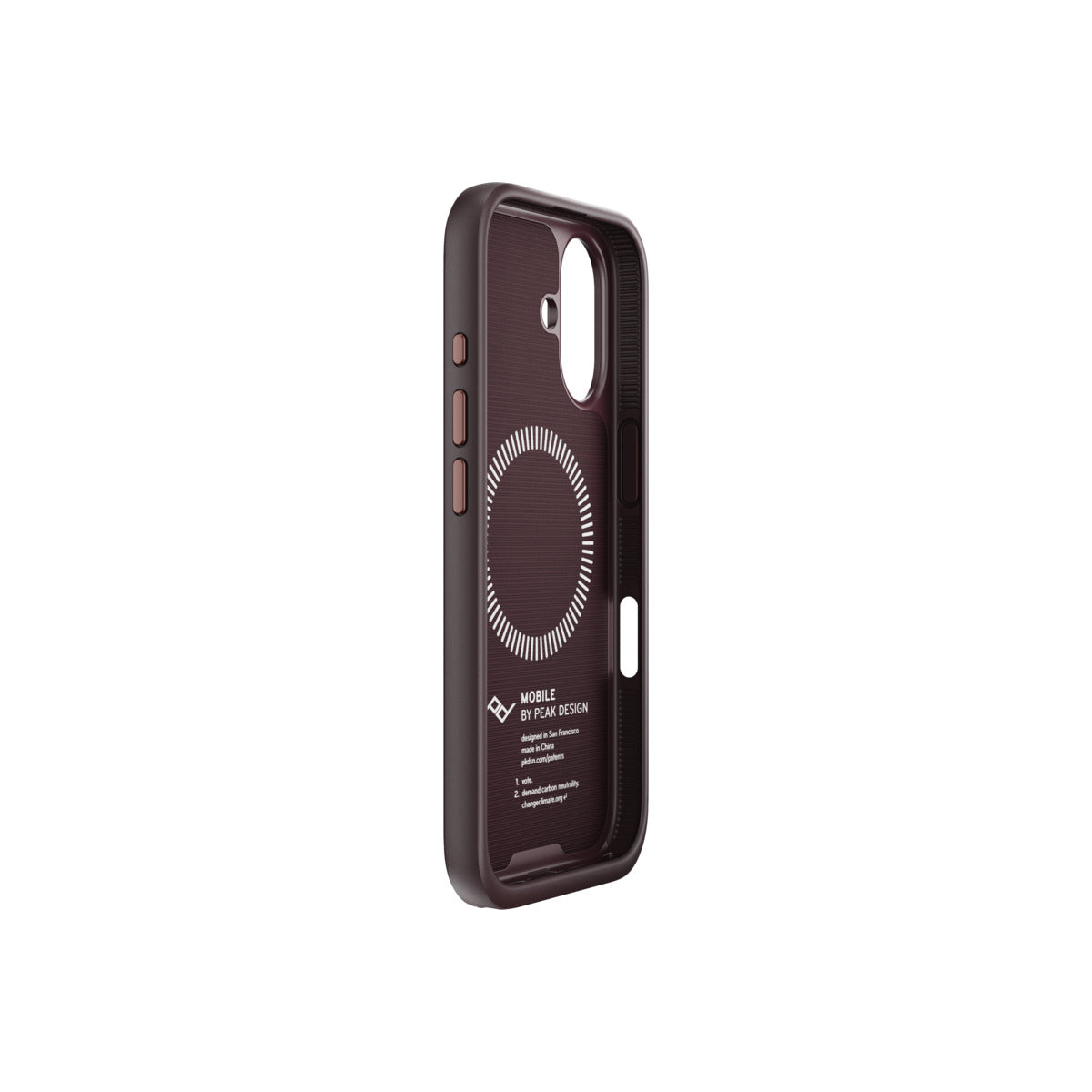 Kryt pro iPhone 16 Peak Design Mobile Everyday Fabric Case - švestkově modrý - iSTYLE CZ